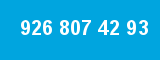 926 807 42 93 926 807 42 93